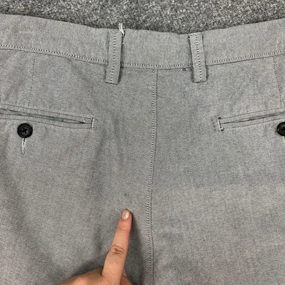 J Crew NY Shorts Mens 32 Gray Garment Dyed Chino 10.5